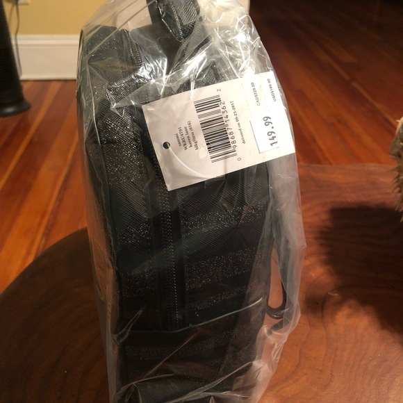 Kate Spade Haven Lane Sami Black glitter Backpack - Picture 4 of 8